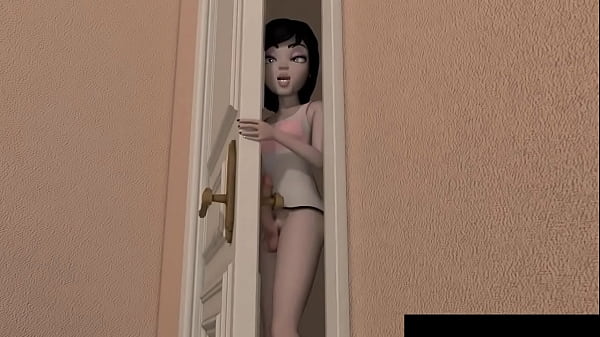 AgentRedGirl Big Tits Futanari Cuck Shemale Cartoon Handjob
