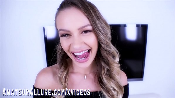 Naomi Swann sucks big cock in closeup