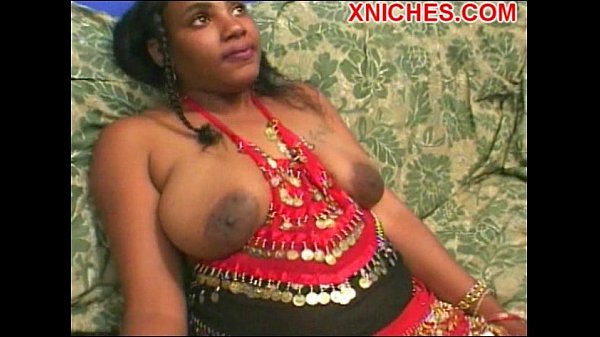 Tiny black girl in a midget gangbang