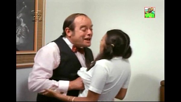Cute Latina teen caught by old man with pigtail