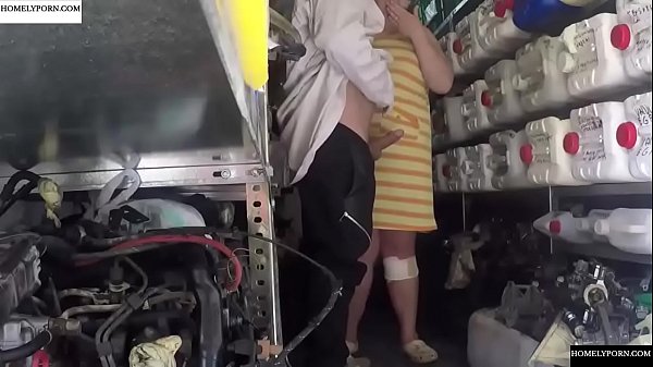 Taller woman Claudia Marie fucked by coworker at work