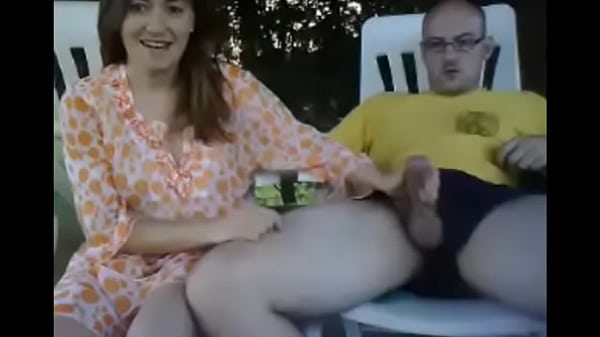 Teen couple fucks outside in nature