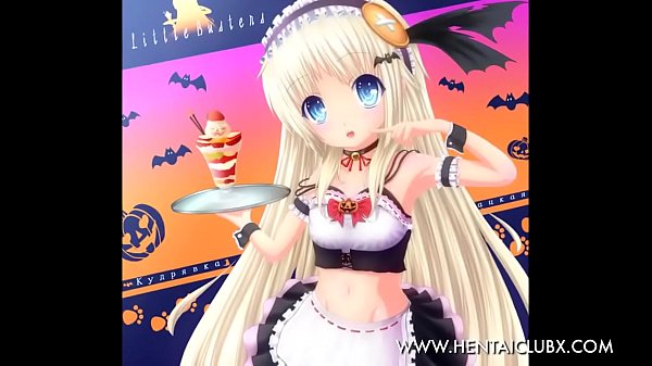 Hentai girls nude anime Halloween cosplay