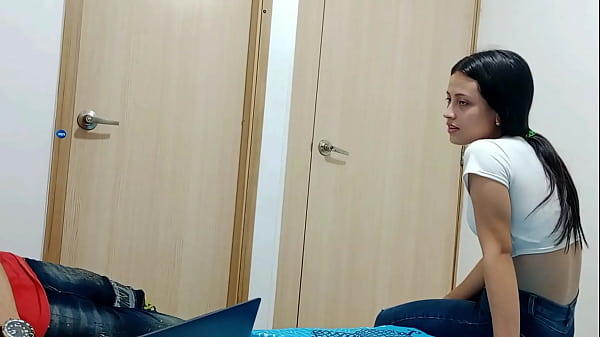 Colombiana young step sister 18yo wants to suck my dick and fuck me in spanish