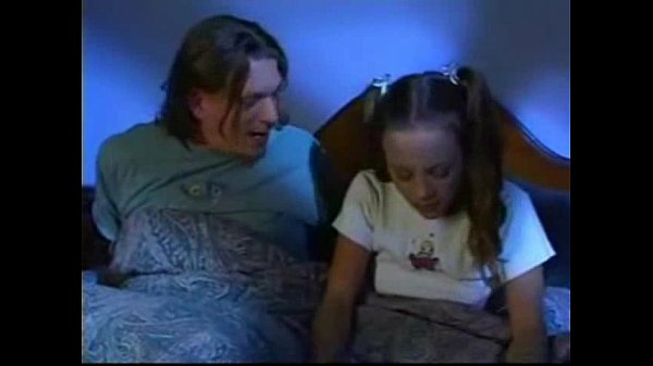 Blonde teen Gauge in threesome creampie facial
