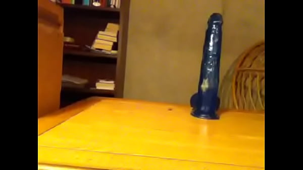 Dickjusticeofthepeace solo boy rides huge dildo and squirts
