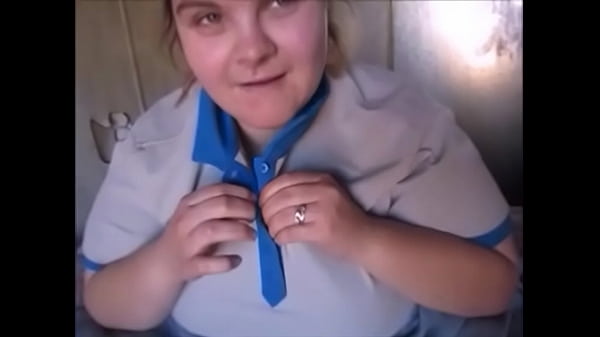 Teen housewife fucks stranger after work for creampie