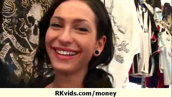 Teen pays for sex with sexy young whore