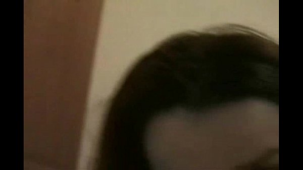 brunette amateur gives blowjob
