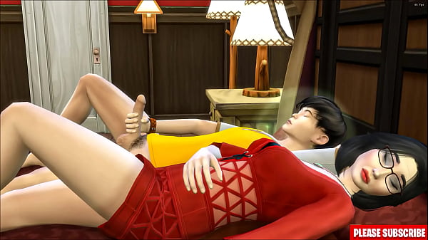 Korean step mom shares hotel room with step son and gets caught by him