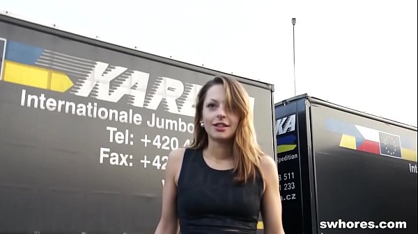 Cute girl sucks stranger in public