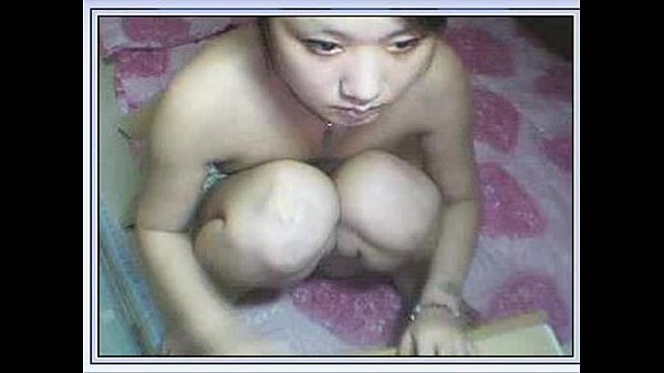 Chinese girl spreads legs on webcam