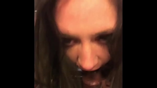 Forsakenoutlaw's Tatted Emo Beauty Gags on My Cock