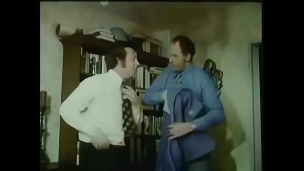 Patricia Rhomberg in vintage threesome with cumshot
