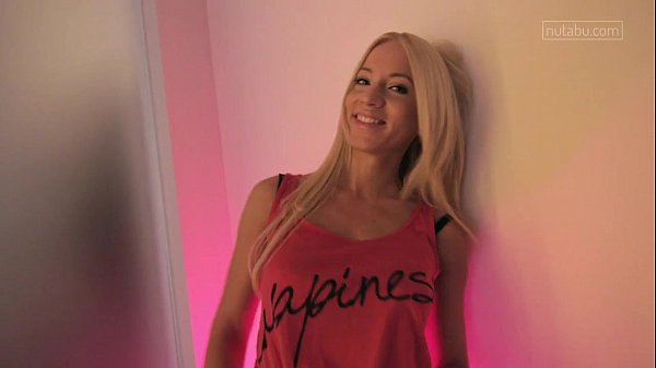blonde girlfriend homemade sex video with close-up tease