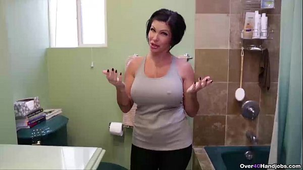 Shay Fox mature milf handjob with big cock and big tits
