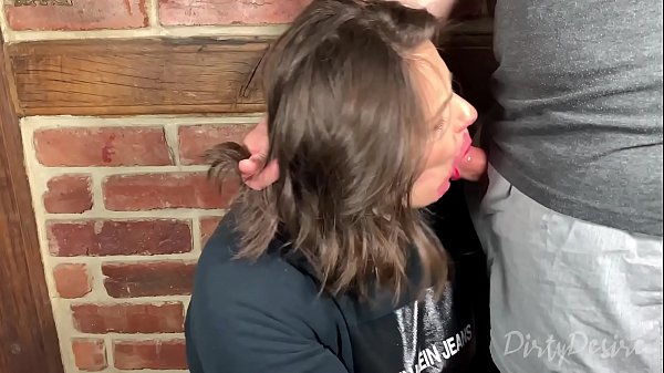 Sarah Sota facefucks a youtuber with a pulsating cumshot in her mouth