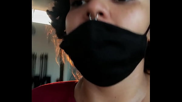 Katty Manson almost gets caught flashing her huge boobs at the gym