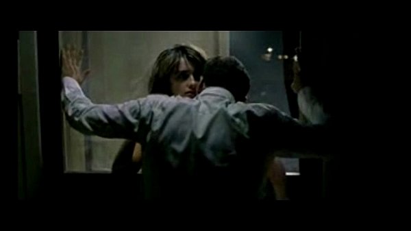 Penelope Cruz nude in romantic window kiss