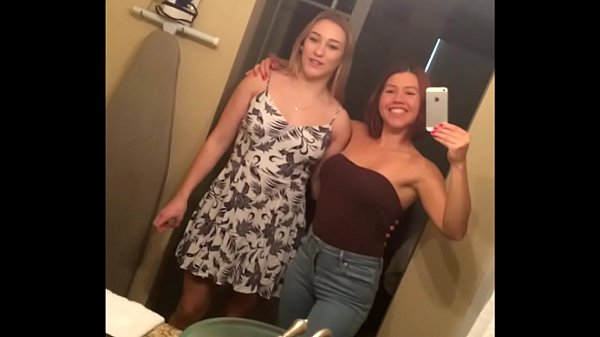 Daisy Lynne and blonde friend dress up in nylons for kinky fun