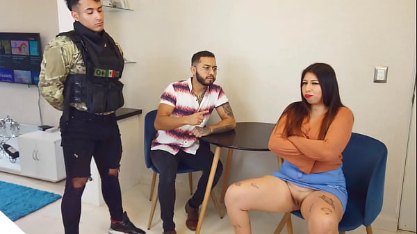 Husband's friend catches me fucking bodyguard