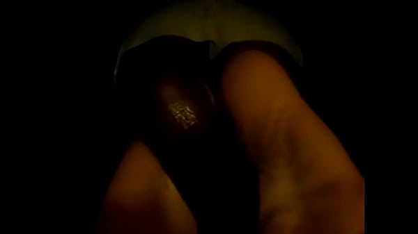 Footjob with cum on foot