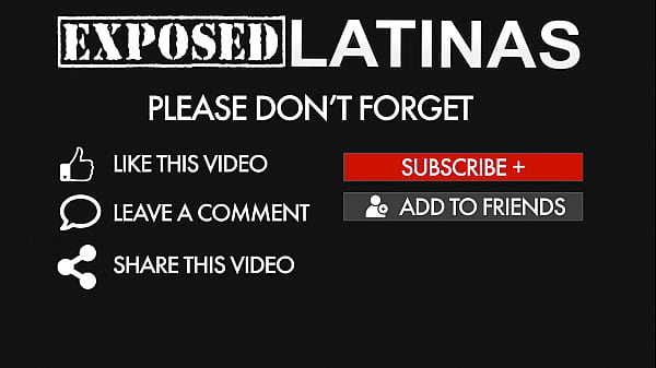 Latina babysitter Vicki Chase caught masturbating by gringo