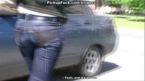 Public pickup with a prostitute outdoors
