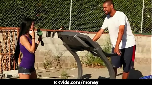 Medapascal desperate teen pays rent with public sex