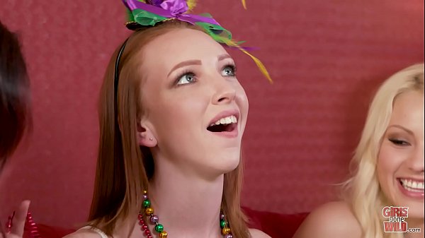 Katy Kiss and Kylie's Lesbian Mardi-Gras Hookup Caught on Camera