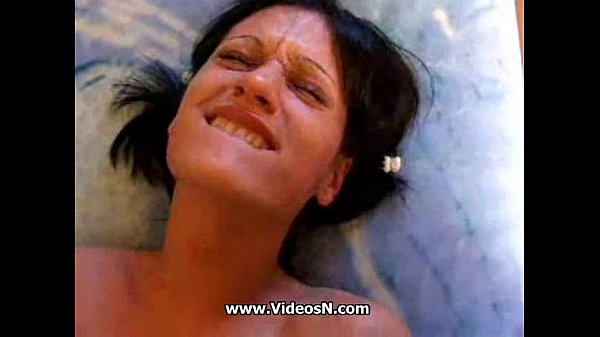 Teen girl in pigtails gets first time anal creampie cumshot