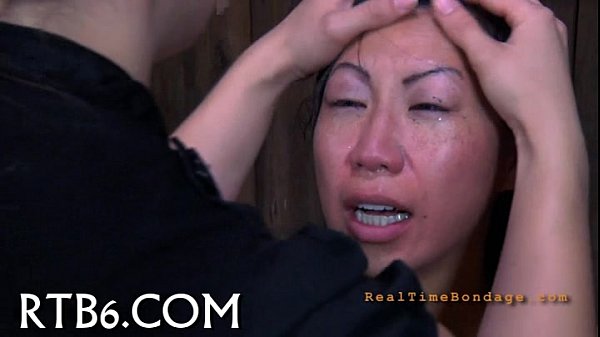Sajakure ties up Angel for rough bdsm bondage