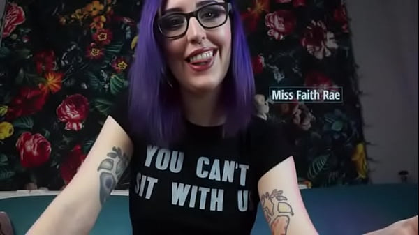 Miss Faith Rae CBT slave humiliation with rocker skinny loser