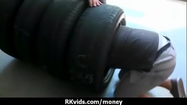 Medapascal desperate teen naked in public sex to pay rent
