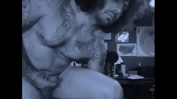 Samhain solo jerking off to cum