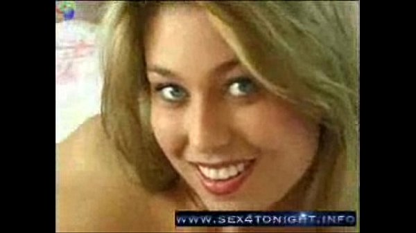 Hot blonde girl solo tease