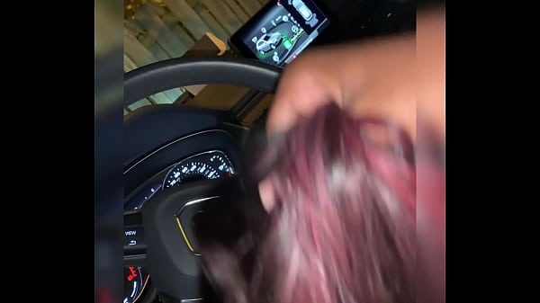 Emo girl gets dominated by black cock in rough public blowjob
