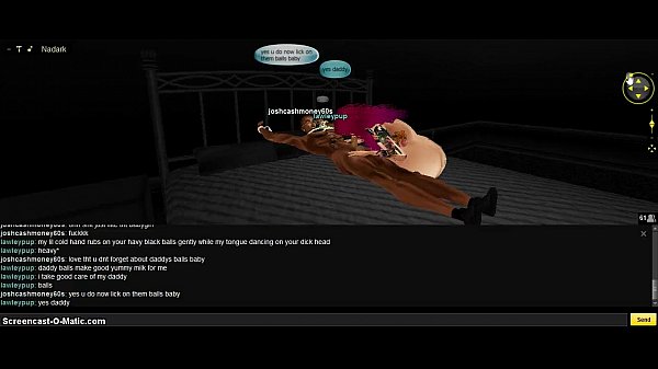 Law Blac Bed Head gives bj in imvu 3d animation