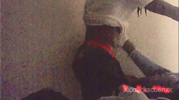 Black couple almost caught fucking in missionary position