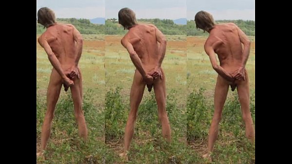 Kirkj outdoor solo ass fisting