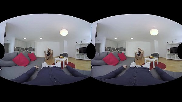 Strawberry Sandy masturbation in VR with big tits and blonde beauty