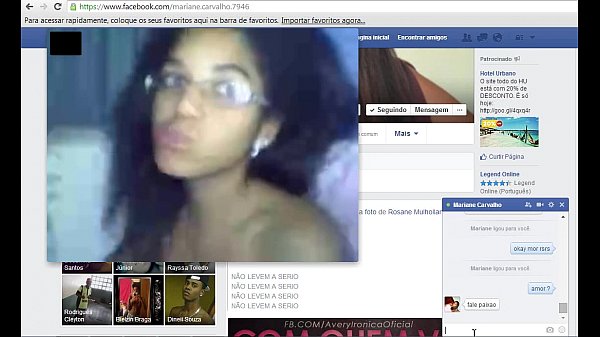 Vishguivish - Safadinha's Girlfriend Exposed on Facebook Part 1