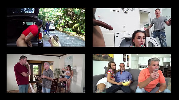 Liza Rowe and friends sneak around step dad