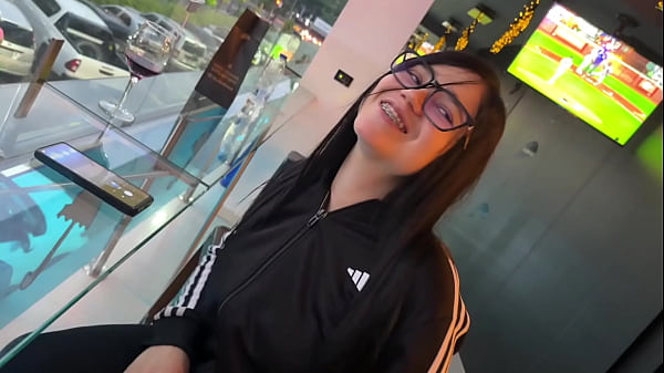 Step cousin Estefi gets picked up and fucked doggystyle