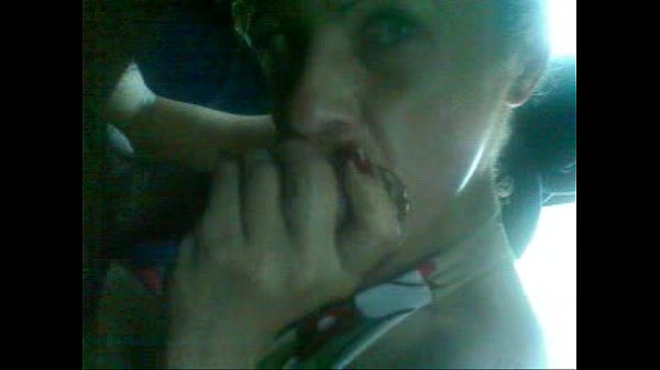 Blonde safada from Osasco in SP gets a creampie in a car