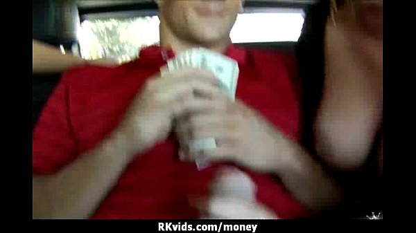 Medapascal desperate teen pays rent with public naked sex