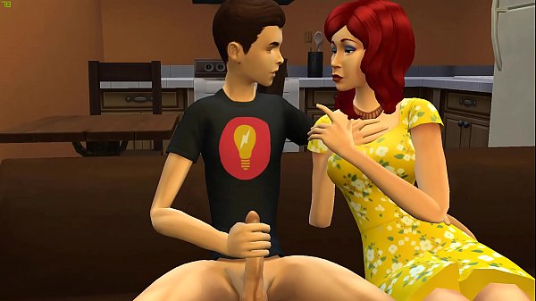 Step Son Loses Virginity To His Sexy Redhead Stepmom