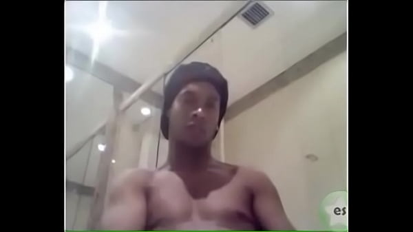 Ronaldinho Gaucho masturbates alone