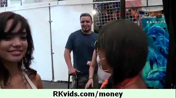 Teen girl sucking and fucking for cash with Medapascal