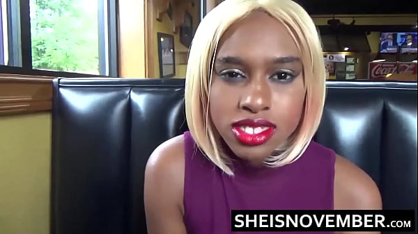 Msnovember gives teacher blowjob in public diner